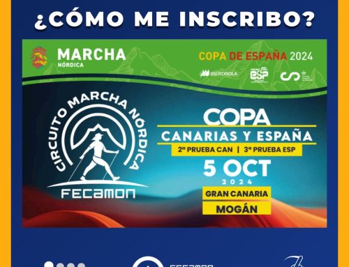 Cómo inscribirse en el Circuito de Marcha Nórdica